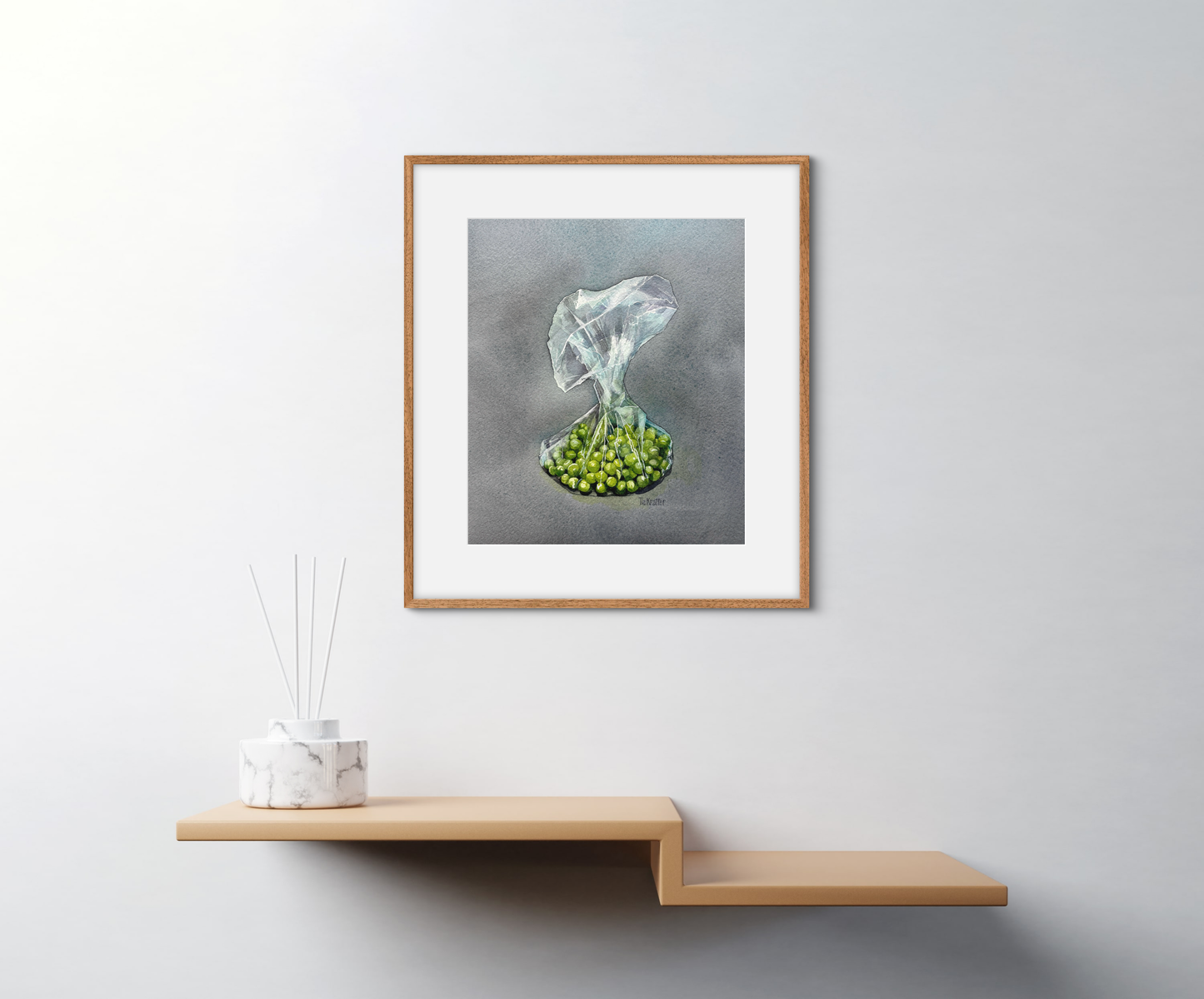 Tia Kratter, Celopeas, Watercolor, 12 X 10"