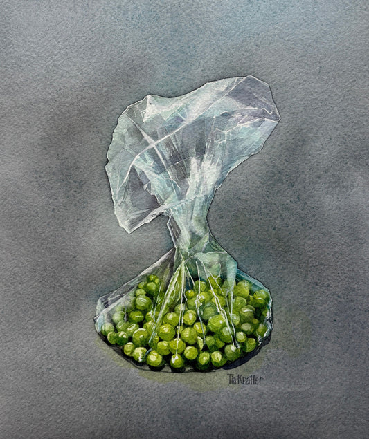 Tia Kratter, Celopeas, Watercolor, 12 X 10"